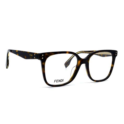 NEW FENDI FE50004I 052 DARK HAVANA HAVANA 